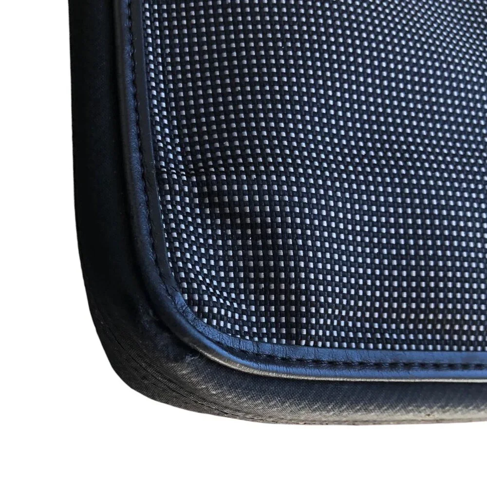 Dunhill Black Canvas Leather Wallet